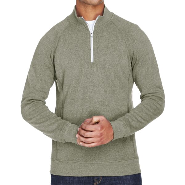 Adult Triblend Fleece Quarter-Zip Thumbnail