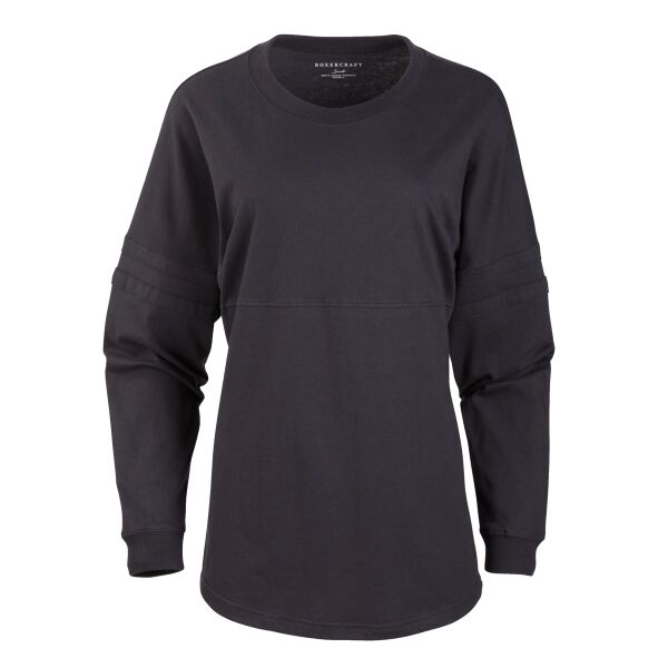 Women's Pom Pom Long Sleeve Jersey T-Shirt Thumbnail