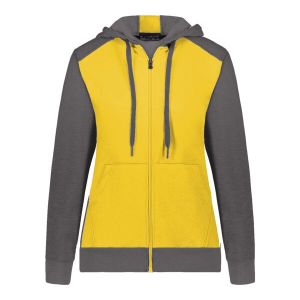 Ladies Three-Season Fleece Full Zip Hoodie Thumbnail