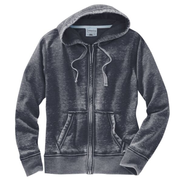 Adult Vintage Zen Full-Zip Fleece Hooded Sweatshirt Thumbnail