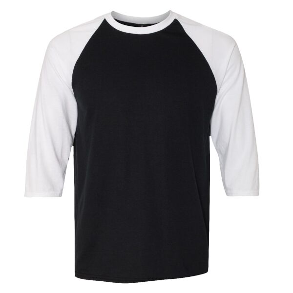 Triblend Raglan Three-Quarter Sleeve T-Shirt Thumbnail