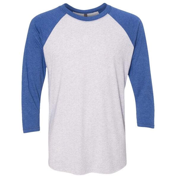 Unisex Triblend Three-Quarter Raglan T-Shirt Thumbnail
