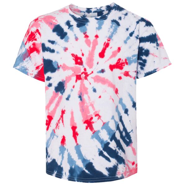Youth Summer Camp Tie-Dyed T-Shirt Thumbnail