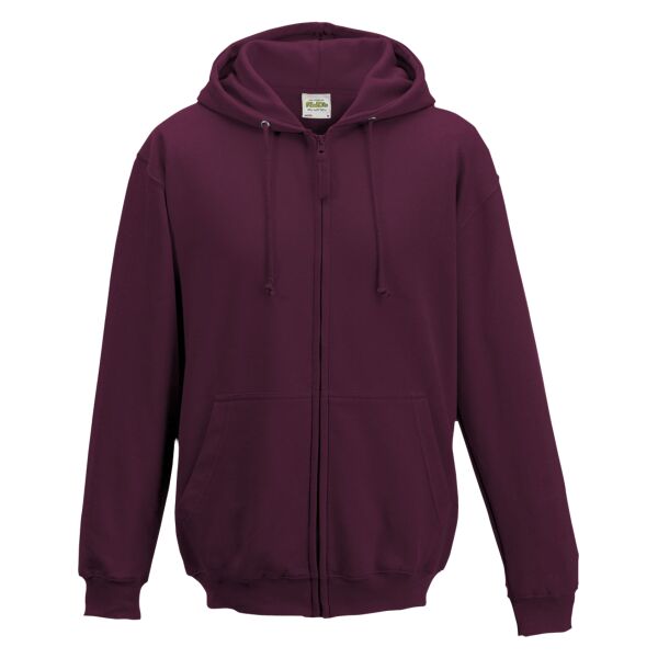 Men's Midweight College Full-Zip Hooded Sweatshirt Thumbnail