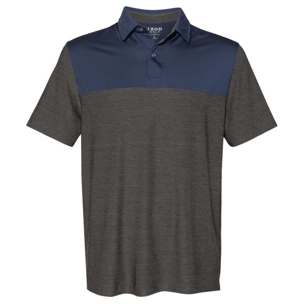 Colorblocked Space-Dyed Polo Thumbnail