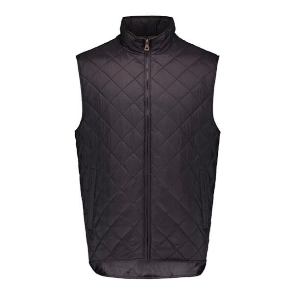 Men's Vintage Diamond Quilted Vest Thumbnail