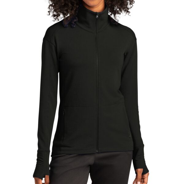Sport Tek Ladies Sport Wick ® Flex Fleece Full Zip Thumbnail