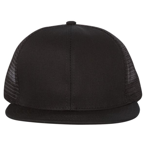 Flat Bill Six-Panel Trucker Cap Thumbnail