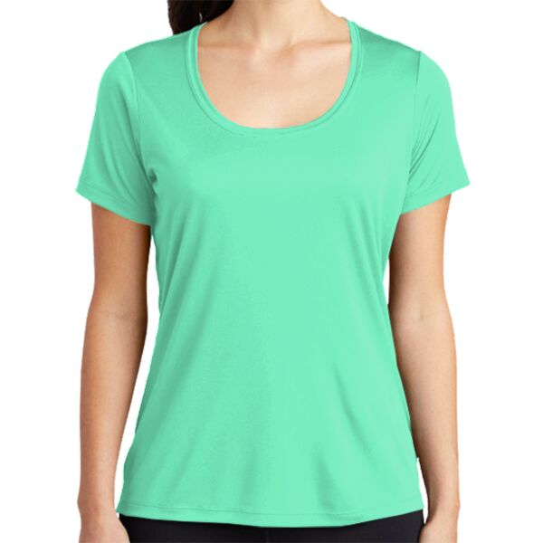 Sport Tek - Ladies Posi UV ® Pro Scoop Neck Tee Thumbnail