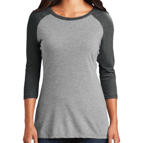 District - Women's Perfect Tri ® 3/4 Sleeve Raglan Thumbnail