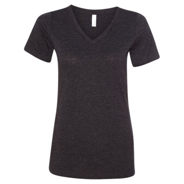 Bella + Canvas - Women's Relaxed Triblend Short Sleeve V-Neck Tee Thumbnail