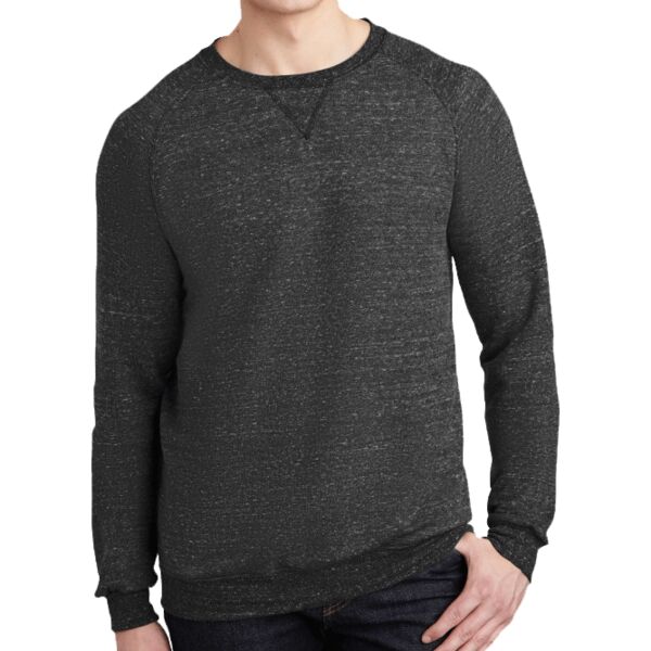 JERZEES - Snow Heather French Terry Crewneck Sweatshirt Thumbnail
