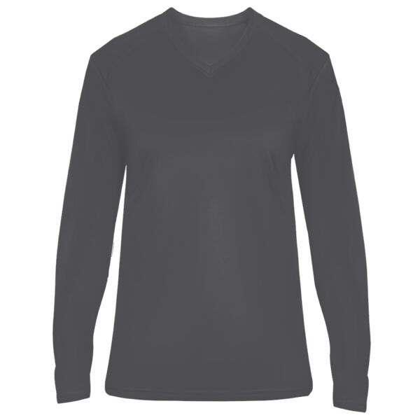 Badger - Ultimate SoftLock™ Women's V-Neck Long Sleeve T-Shirt Thumbnail