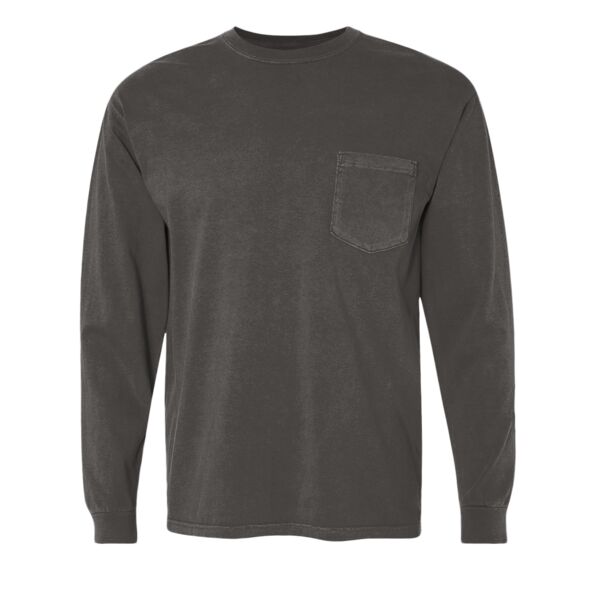 Comfort Colors - Garment-Dyed Heavyweight Long Sleeve Pocket T-Shirt Thumbnail