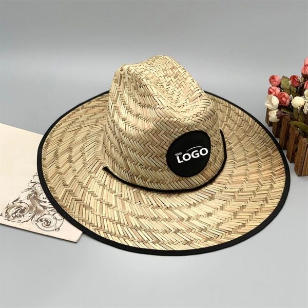 Straw Hat - 100% natural straw Thumbnail