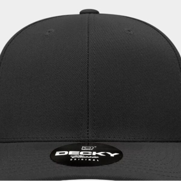 6 Panel Mid Profile Structured Acrylic/Polyester Snapback Thumbnail