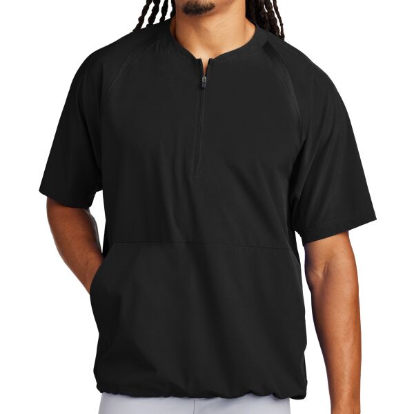 Repeat 1/2 Zip Short Sleeve Jacket Thumbnail