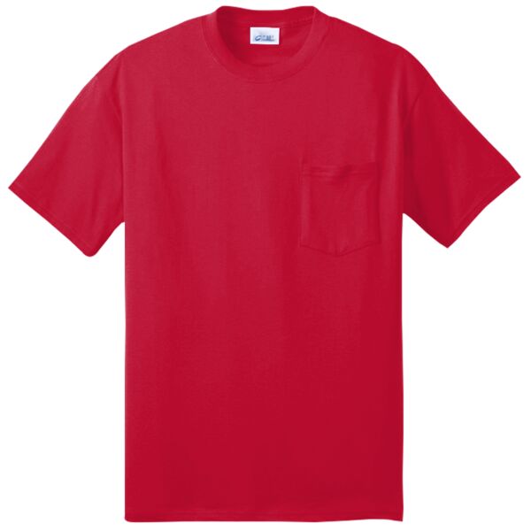 Port & Company Tall Core Blend Pocket Tee Thumbnail