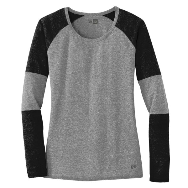 ® Ladies Tri Blend Performance Baseball Tee Thumbnail