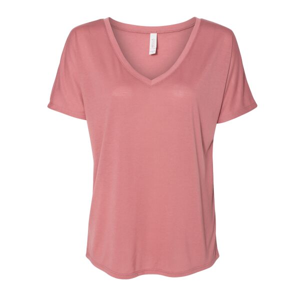 Bella + Canvas Women's Slouchy V-neck Tee Thumbnail