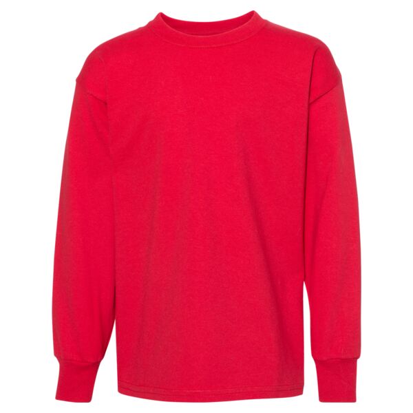 Hanes - Tagless Youth Long Sleeve T-Shirt Thumbnail