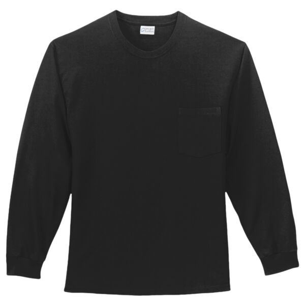 Port & Company Long Sleeve Essential Pocket Tee Thumbnail