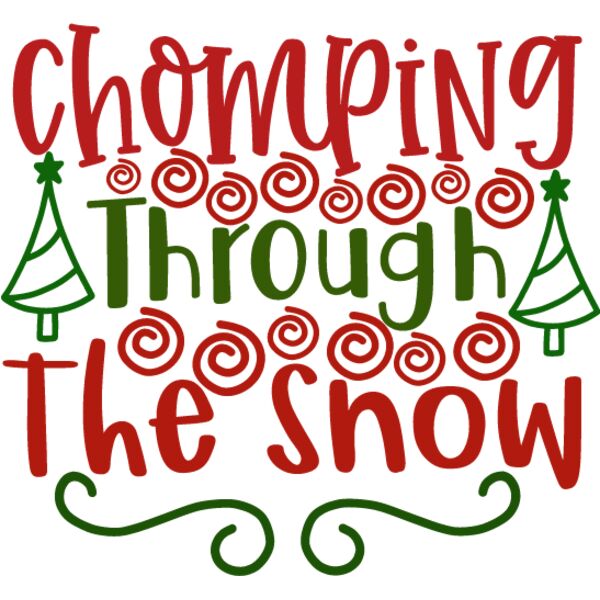 chomping through the snow Thumbnail