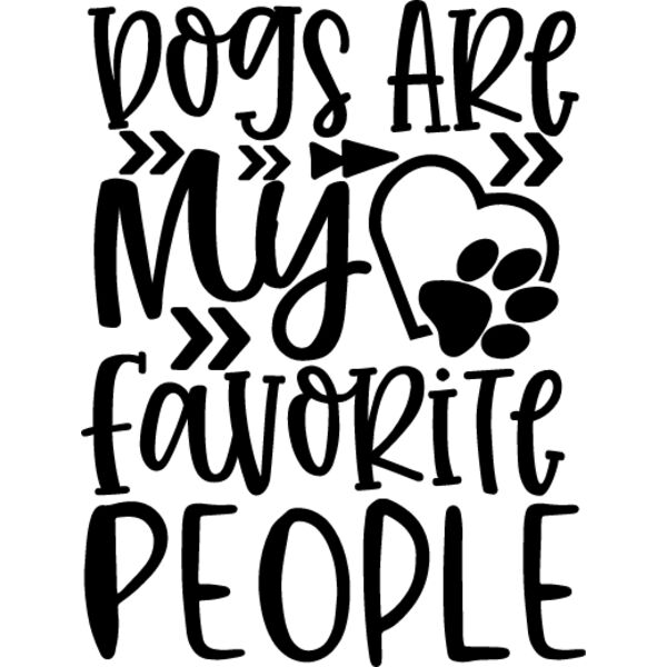 Dogs Are My Favorite People Thumbnail