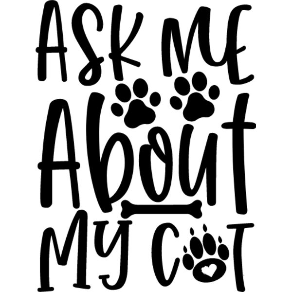 Ask Me About My Cat Thumbnail