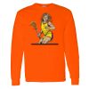 Safety Long Sleeve  Special Gildan Heavy Cotton Long Sleeve T-Shirt Thumbnail