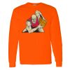 Safety Long Sleeve  Special Gildan Heavy Cotton Long Sleeve T-Shirt Thumbnail