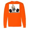 Safety Long Sleeve  Special Gildan Heavy Cotton Long Sleeve T-Shirt Thumbnail