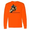 Safety Long Sleeve  Special Gildan Heavy Cotton Long Sleeve T-Shirt Thumbnail
