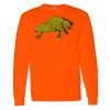 Safety Long Sleeve  Special Gildan Heavy Cotton Long Sleeve T-Shirt Thumbnail