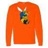 Safety Long Sleeve  Special Gildan Heavy Cotton Long Sleeve T-Shirt Thumbnail