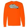 Safety Long Sleeve  Special Gildan Heavy Cotton Long Sleeve T-Shirt Thumbnail