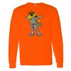 Safety Long Sleeve  Special Gildan Heavy Cotton Long Sleeve T-Shirt Thumbnail