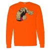 Safety Long Sleeve  Special Gildan Heavy Cotton Long Sleeve T-Shirt Thumbnail
