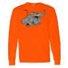 Safety Long Sleeve  Special Gildan Heavy Cotton Long Sleeve T-Shirt Thumbnail