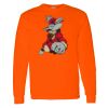 Safety Long Sleeve  Special Gildan Heavy Cotton Long Sleeve T-Shirt Thumbnail