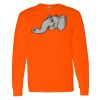Safety Long Sleeve  Special Gildan Heavy Cotton Long Sleeve T-Shirt Thumbnail