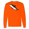 Safety Long Sleeve  Special Gildan Heavy Cotton Long Sleeve T-Shirt Thumbnail