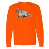 Safety Long Sleeve  Special Gildan Heavy Cotton Long Sleeve T-Shirt Thumbnail