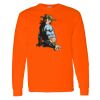 Safety Long Sleeve  Special Gildan Heavy Cotton Long Sleeve T-Shirt Thumbnail
