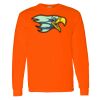 Safety Long Sleeve  Special Gildan Heavy Cotton Long Sleeve T-Shirt Thumbnail