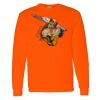 Safety Long Sleeve  Special Gildan Heavy Cotton Long Sleeve T-Shirt Thumbnail