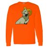 Safety Long Sleeve  Special Gildan Heavy Cotton Long Sleeve T-Shirt Thumbnail