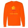 Safety Long Sleeve  Special Gildan Heavy Cotton Long Sleeve T-Shirt Thumbnail