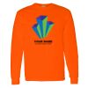 Safety Long Sleeve  Special Gildan Heavy Cotton Long Sleeve T-Shirt Thumbnail