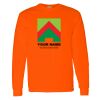 Safety Long Sleeve  Special Gildan Heavy Cotton Long Sleeve T-Shirt Thumbnail